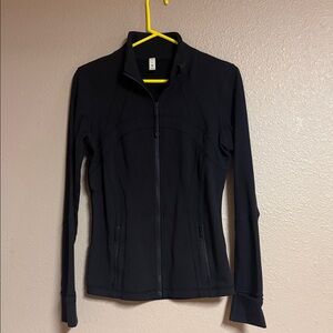 lululemon athletica Black Full-Zip Athletic Jacket